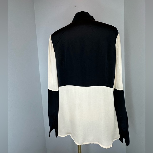 Derek Lam 10 Crosby Black blouse - Picture 2 of 6